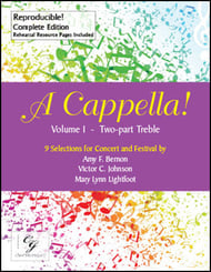 A Cappella! Volume 1 - Two-Part Treble Two-Part Director's Score cover Thumbnail